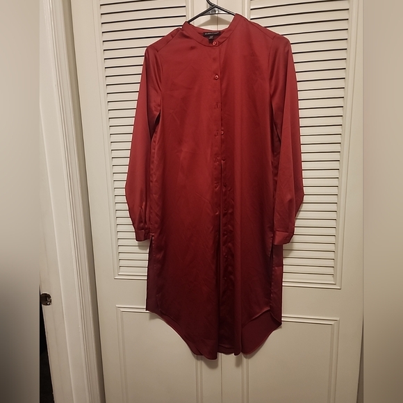 Eileen Fisher  Tunic Long Sleeve Shirt - Picture 2 of 13
